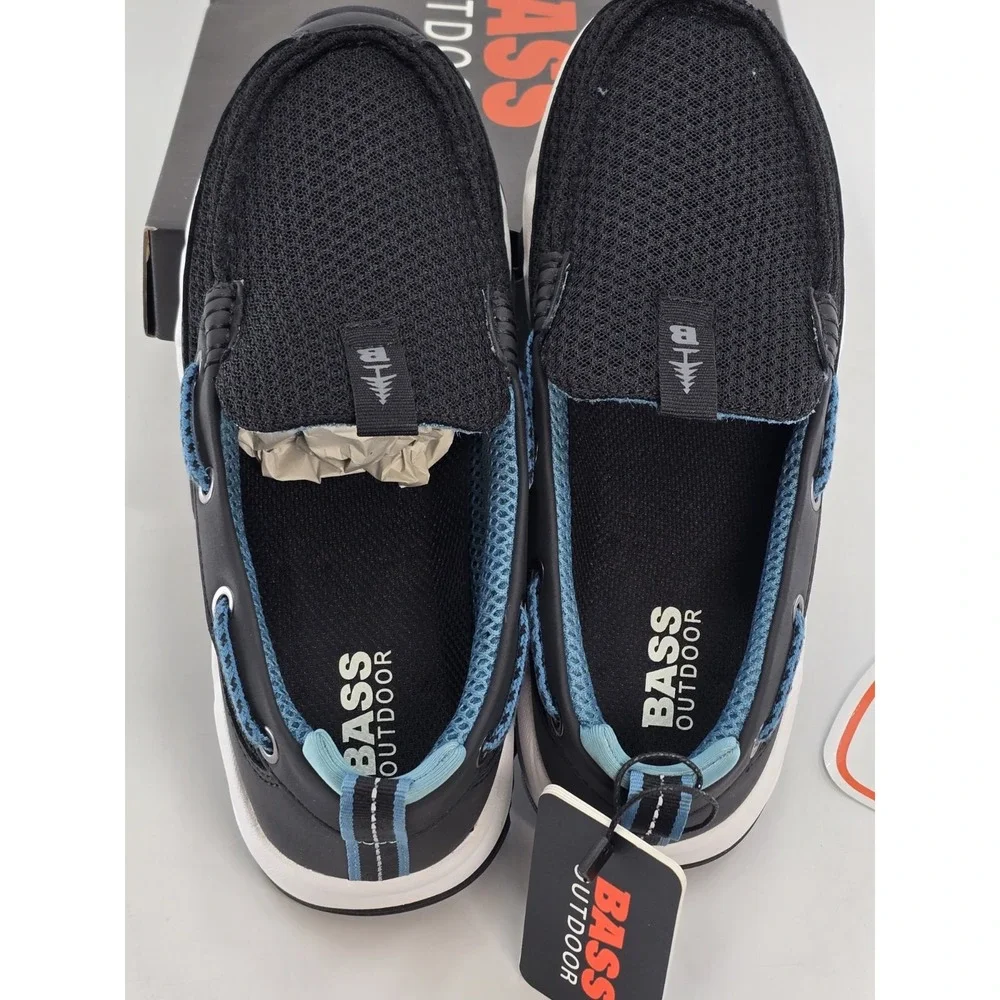 BASS OUTDOOR Women's Water Shoes – Slip-on Aqua Deck‎ Boat Trail Hiking Sz 6.5 M